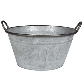 Oval Planter Tub With Handles, 2 of 5