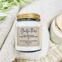 Personalised 'Godfathers Are A Blessing' Candle Gift, thumbnail 2 of 6