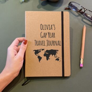 Personalised Destination Travel Journal, 3 of 5
