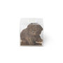 Chocolate Teddy Dog With Santa Hat, thumbnail 5 of 5