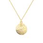 Dream Gold Plated Coin Pendant, thumbnail 4 of 8