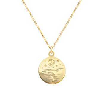 Dream Gold Plated Coin Pendant, 4 of 8
