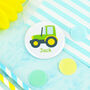 Personalised Tractor Badge, thumbnail 1 of 3