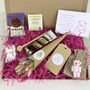 Personalised Letter Box Flowers Treats And Teddy Gift Box, thumbnail 1 of 6