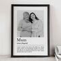 Personalised Mum Print, Gift For Mum, thumbnail 3 of 6