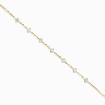 Moissanite Bracelet, 3 of 12