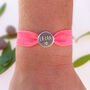 Personalised One Line Stretch Bracelet, thumbnail 1 of 9