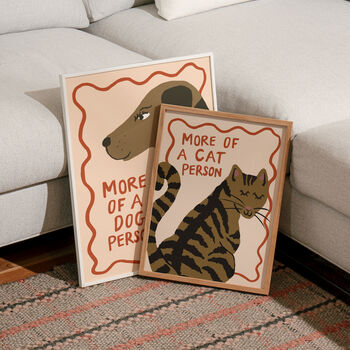 Dog Person Illustrated Dog Print, 8 of 11