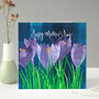 Happy Mother's Day Crocus Card, thumbnail 4 of 6