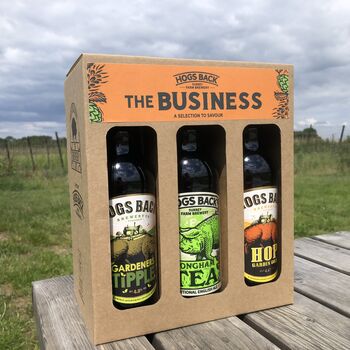 Hogs Back Brewery The Business Beer Gift Set, 2 of 3