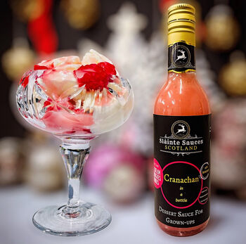 Scottish Boozy Gift Set Of Two Dessert Sauces, 12 of 12