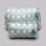 Arpora Vintage Floral Pattern Teal Cotton Make Up Bag, thumbnail 6 of 8
