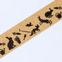 Bunny Rabbit Eco Friendly Brown Kraft Tape, thumbnail 2 of 2
