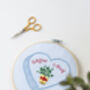 Embroidery Hoop Kit Grow Love, thumbnail 4 of 4