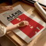 Alexis Mac Allister Liverpool Football Poster, thumbnail 4 of 6