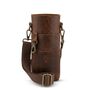 Handmade Genuine Leather Food Carrying Bag, thumbnail 2 of 4