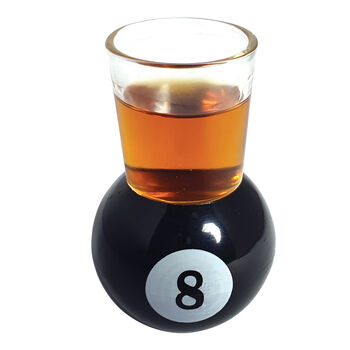 Pool Ball Set Of Shot Glasses, 5 of 6