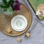 Wren And Snowdrop Bone China Coaster, thumbnail 3 of 6
