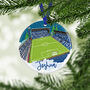 Personalised Tranmere Rovers Xmas Bauble, thumbnail 2 of 5