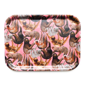 Sleuth Of Sloths Print Small Tray, 2 of 5