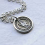 Personalised Silver Saint Christopher Necklace, thumbnail 6 of 8