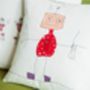 Your Child's Drawing On A Cushion, thumbnail 4 of 12