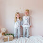 Personalised Penguin Sibling Kids Christmas Pyjamas, thumbnail 6 of 12