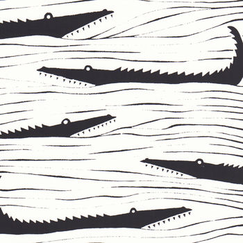 Crocodiles Limited Edition Print Framing Available, 3 of 7