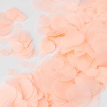 Peach Wedding Confetti | Biodegradable Paper Confetti, 3 of 7