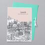 Personalised Leeds Print, thumbnail 9 of 10