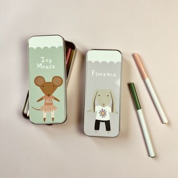 Personalised Mouse Or Bunny Tin, 11 of 12