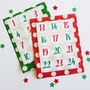 Spotty Advent Bags And Stickers, thumbnail 3 of 5
