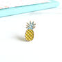 Pineapple Enamel Pin Badge, thumbnail 1 of 3