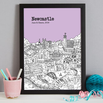 Personalised Newcastle Print, 10 of 11
