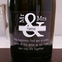 Personalised Mr And Mrs Magnum Prosecco Gift, thumbnail 2 of 6