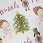 Nutcracker Personalised Christmas Wrapping Paper 683, thumbnail 5 of 5