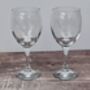 Set Of Two Stag Design Etched Wine Glasses, thumbnail 1 of 4