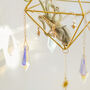 Sun, Moon And Star Crystal Airplant Suncatcher 45cm, thumbnail 4 of 5