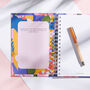 Personalised Abstract Floral Notebook, thumbnail 4 of 6