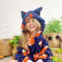 Fox Infant Kids Junior Teens Snuggle/Blanket Hoodie, thumbnail 3 of 5