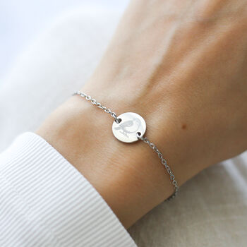 Gift For 80th Birthday Robin Necklace Or Bracelet, 7 of 7