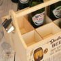 Beer Elements Gift Box Hamper Caddy With Handle, thumbnail 2 of 3