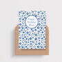 Personalised Birthday Card In A Choice Of Three Colours, thumbnail 3 of 4