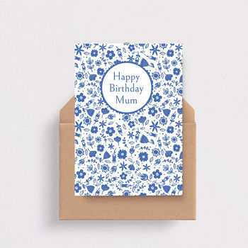 Personalised Birthday Card In A Choice Of Three Colours, 3 of 4