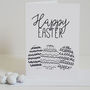 Monochrome Easter Card, thumbnail 2 of 3