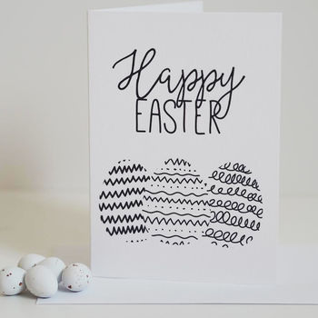 Monochrome Easter Card, 2 of 3