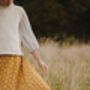 Maxi Wrap Skirt Sunflower Dabu, thumbnail 4 of 6