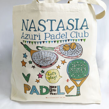 Personalised Padel Tennis Kit Bag, 4 of 5
