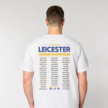 Leicester City Championship Title Winners 23/24 T Shirt, 2 of 6