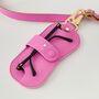 Personalised Leather Glasses Case With Brass Clip, thumbnail 1 of 4